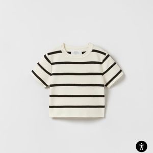 Zara knit crop top